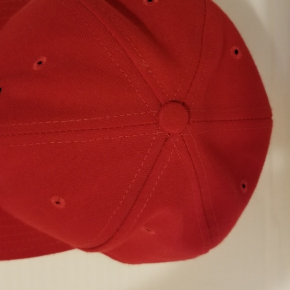 DC Authentic on field red baseball cap new era - Picture 5 of 7